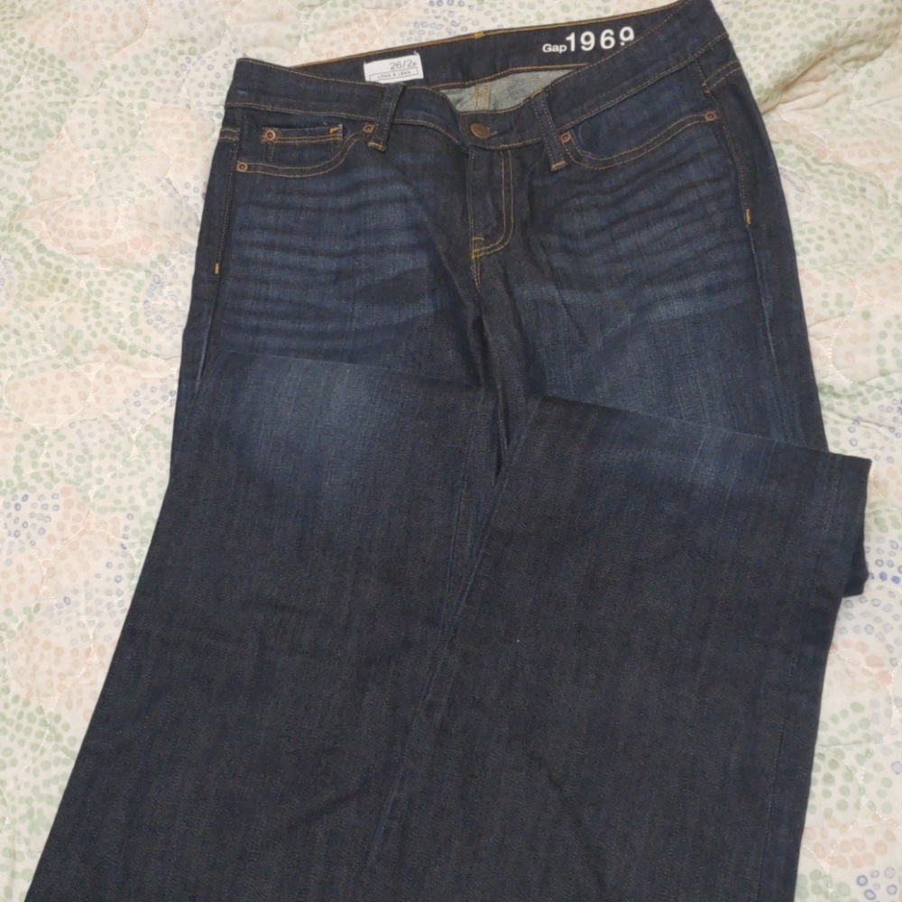 Gap Long & Lean Jeans Dark Wash